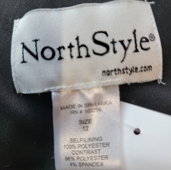 NorthStyle Dress Sz 12 Sleeveless Cowl Neck Graphic Batik Print Boho Summer. - Picture 4 of 10